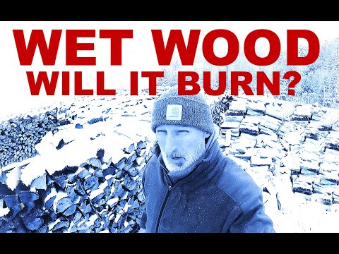 Video: Moet je hout nat maken voordat je gaat branden?