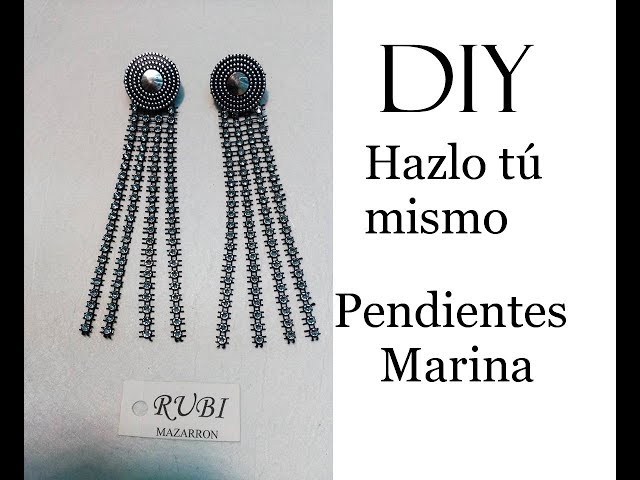 DIY Cómo hacer unos pendientes de fiesta