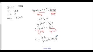 Matematik 2b: Tillämpningar av potens- och exponentialekvationer