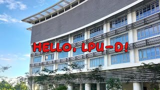 senior year: going back to school at LPU Davao! (LF2F)