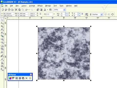 corel draw textures