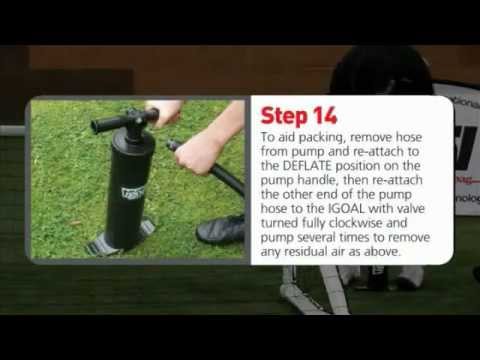 Video: Gorilla Buts gonflables iGoal® Goals to Go