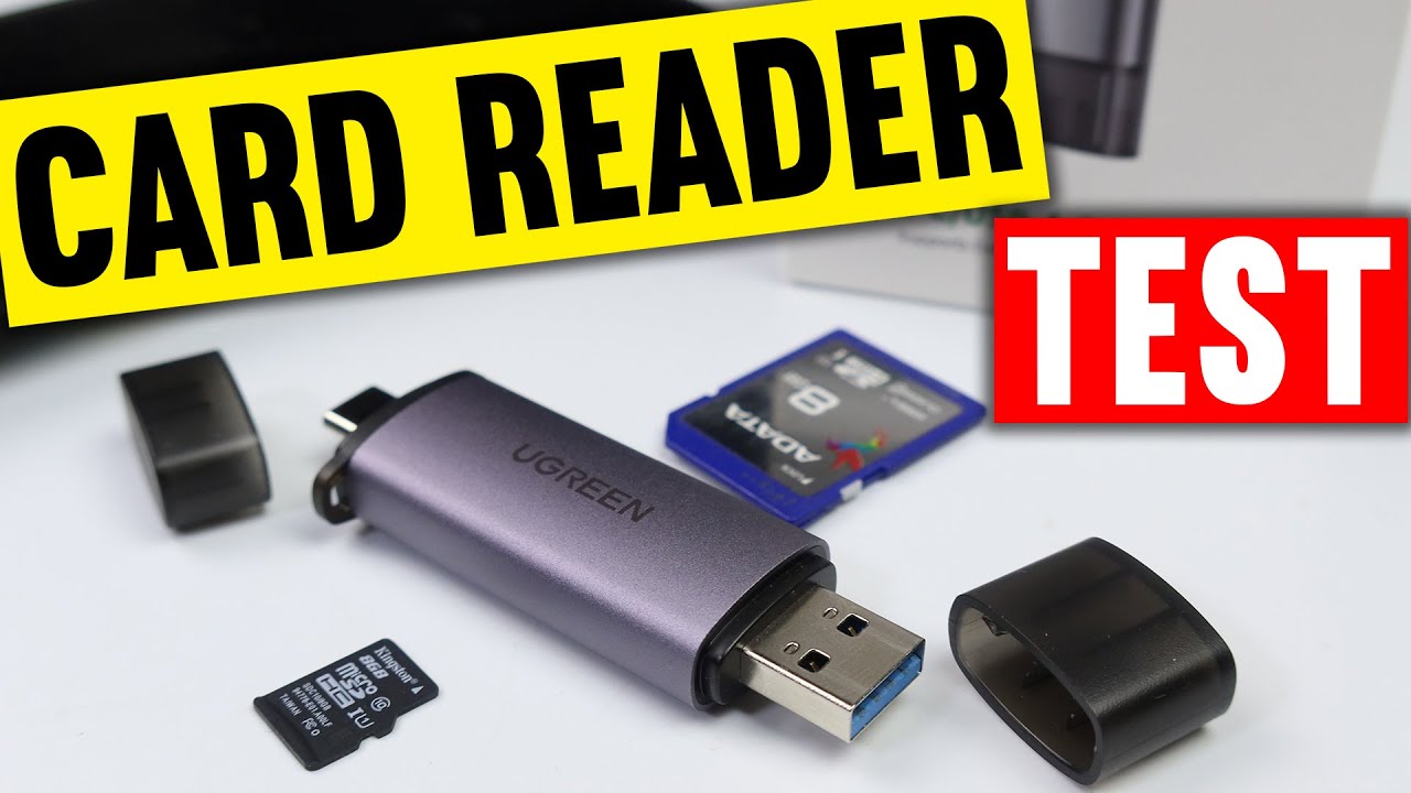 Ugreen Card Reader USB 3.0 Test USB-C USB-A SD and Micro SD Card