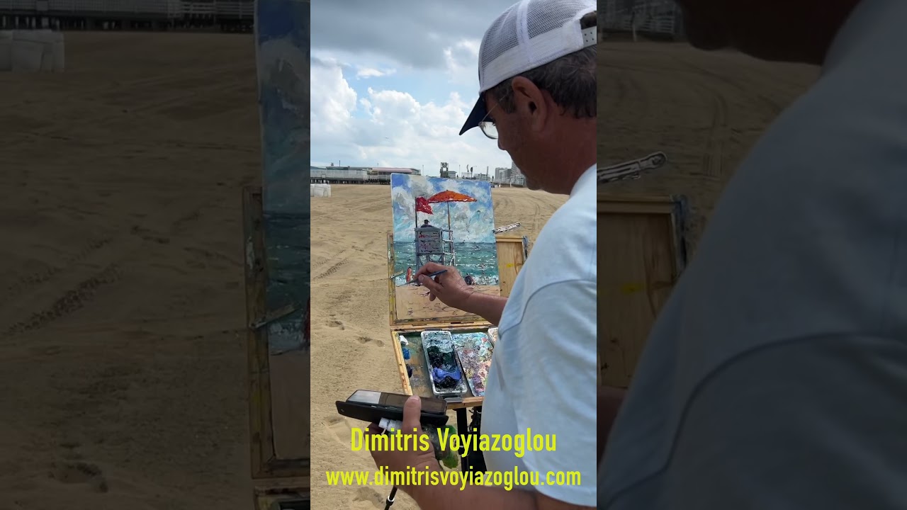 Famous Painter Spotted in Va Beach! 