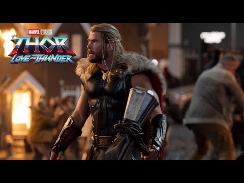 Thor Love and Thunder Marvel Gods vs Gorr First Look Breakdown and Easter Eggs