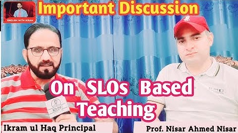 SLOs Based Teaching | SLOs | What is SLO