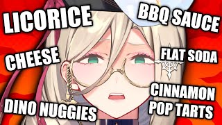 mukbang but it's all foods that I hate (yuckbang)