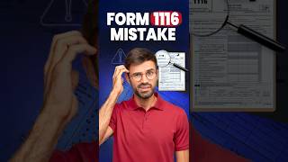 Big Form 1116 Mistake NRIs Make #shorts