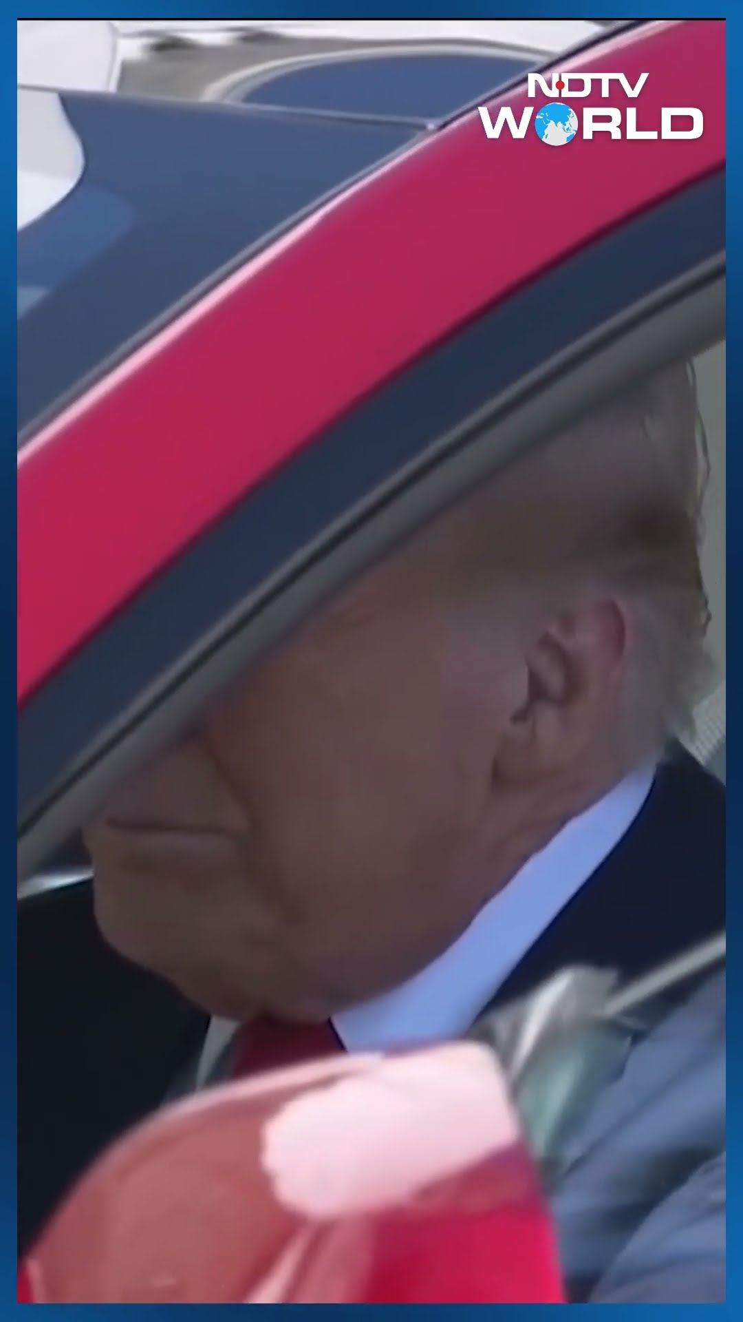 Trump Musk | Trump Takes Driver’s Seat in Tesla Car at White House Event with Elon Musk