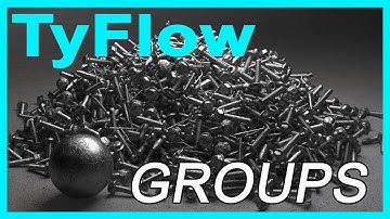 Particle Groups TyFlow / 3D Studio Max - Beginners Tutorial