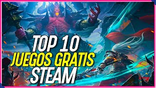 TOP 10 Juegos (GRATIS) para PC STEAM 2021 | Los Mejores 10 FREE TO PLAY de STEAM