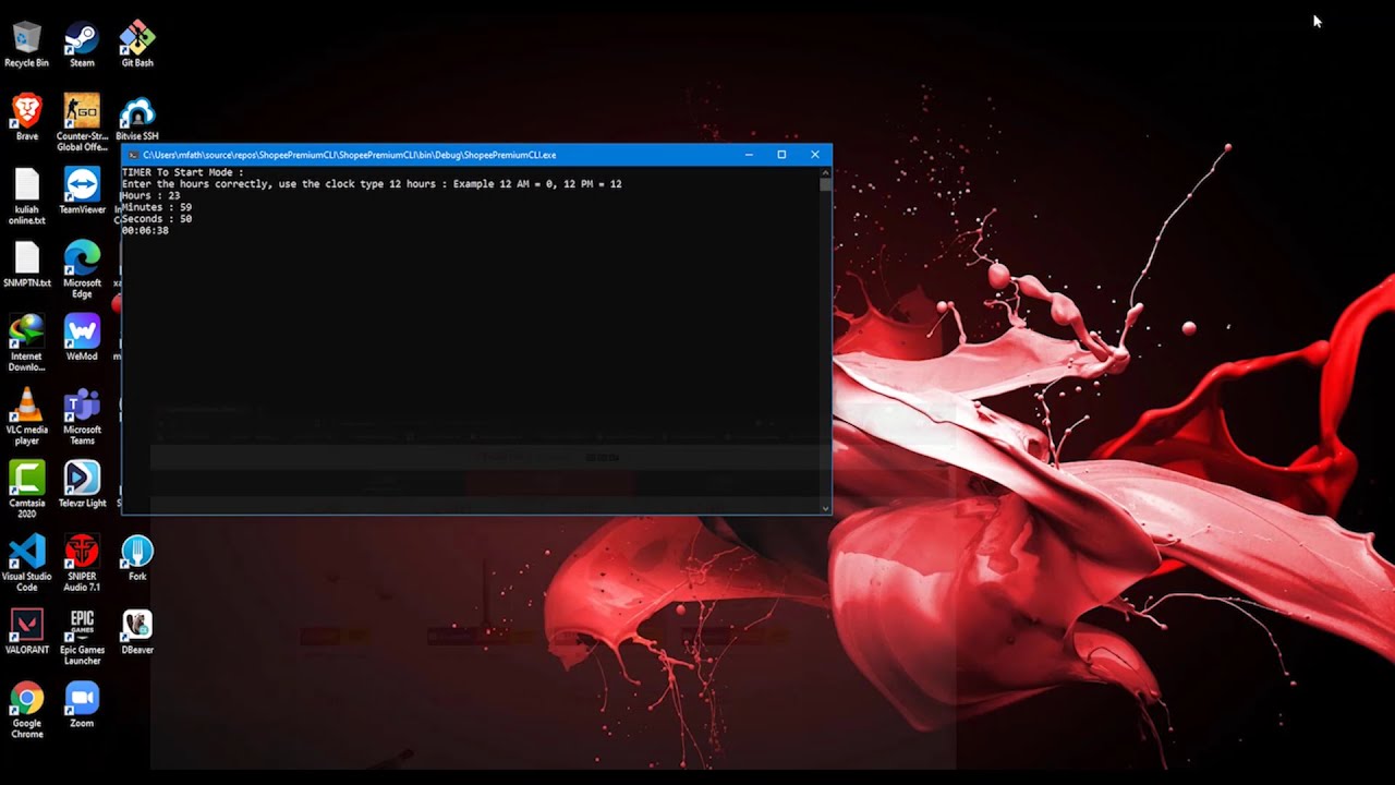 Bot Shopee Flash sale | Indonesia Premium V.2