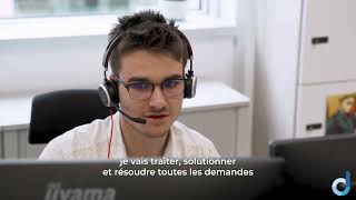 Portrait Florian Agnes, Technicien Système Et Réseau Itinérant Chez Déessi.