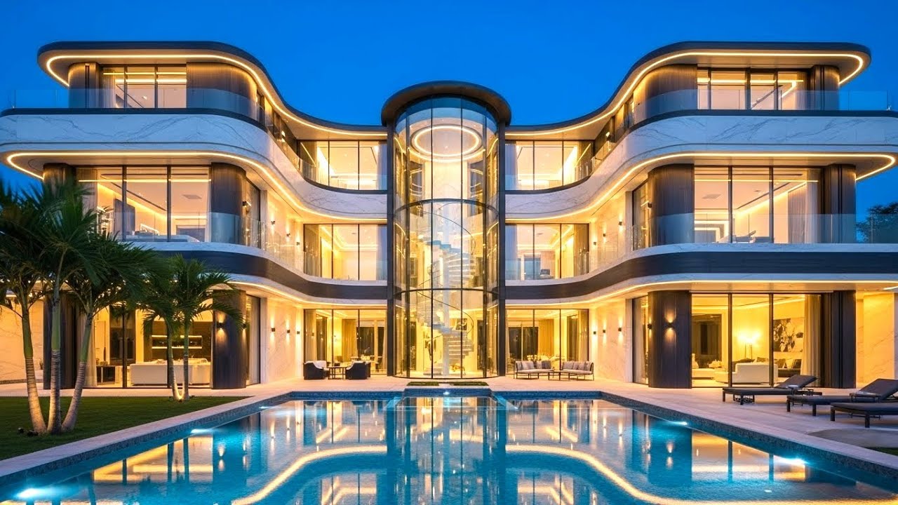 The Grand Reveal of a Modern Luxury Mansion | Luxury Mansion Tour