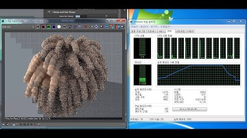 V-Ray 2.4 VS V-Ray 3.0 Hair Speed and Memory Test