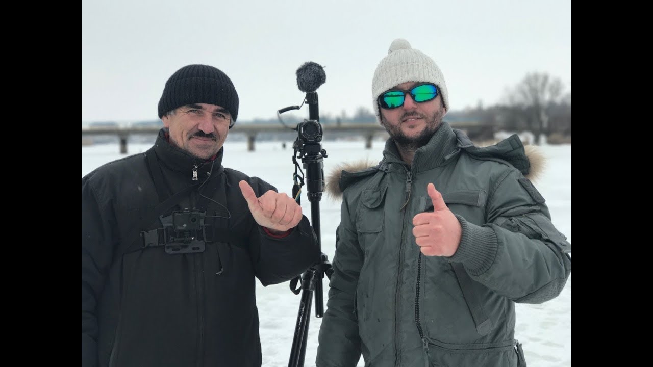 Зимняя рыбалка в период глухозимье. Телеканал &quot;Трофей&quot; у меня в гостях.