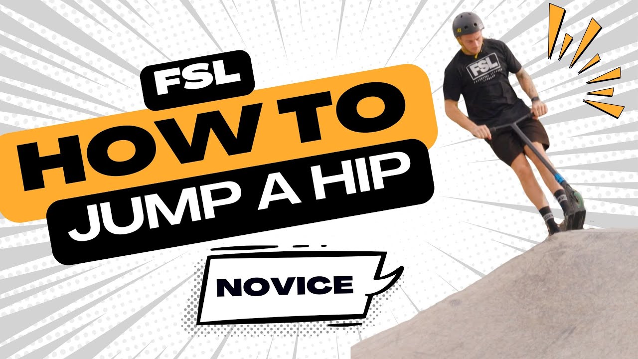 How to JUMP a Hip on a Scooter (Ride Lines Like a Pro!)