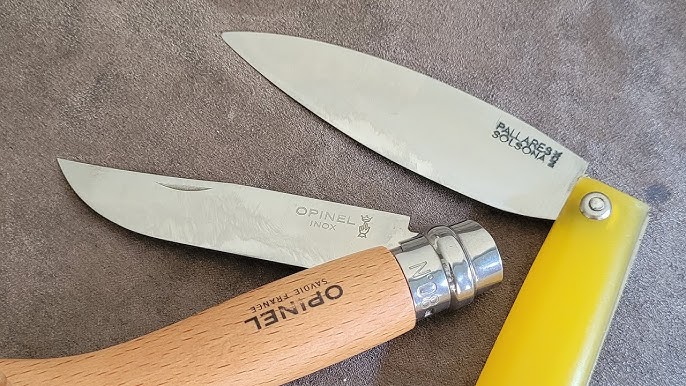 ❌️OPINEL CARBONO vs OPINEL INOX ,¿CUAL ME QUEDO?❌️#navajas#opinel#bushcraft  