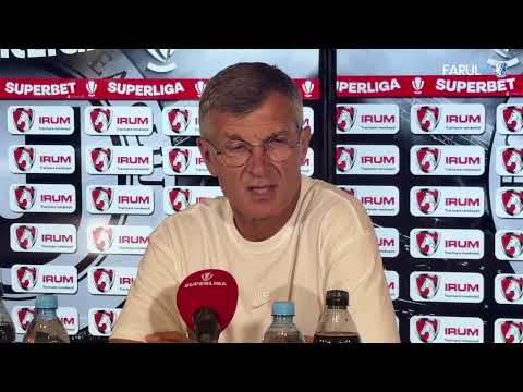 Superliga, Matchday 1: Univ. Cluj vs. Farul 2-1. Ioan Ov. Sabău's post-match analysis.