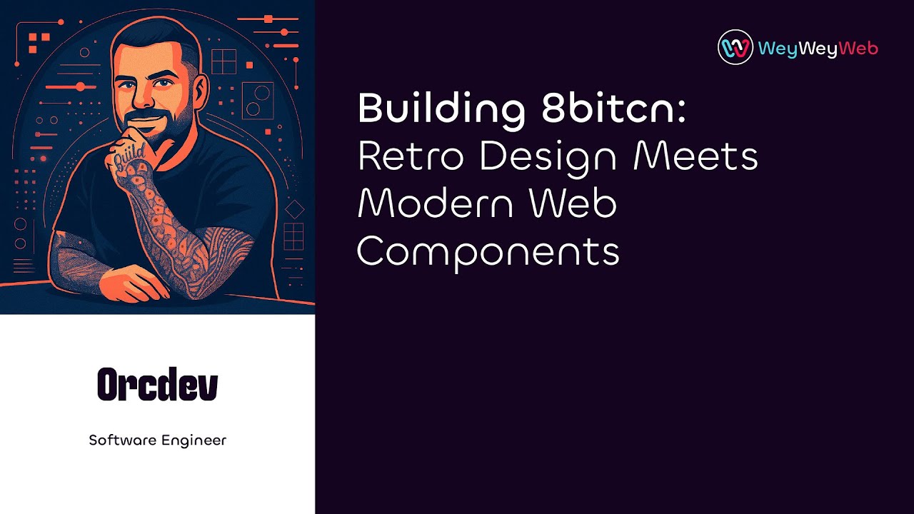 Building 8bitcn: Retro Design Meets Modern Web Components by Orcdev