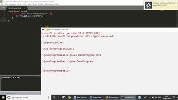 Setup and write Java Program in Sublime Text Editor Java For Newbie 3