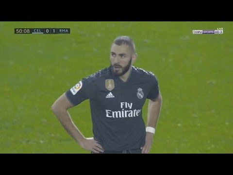 العارضة تحرم كريم بنزيما من هدف رائع امام سيلتا فيجو مباراة بنزيما العارضة تحرم كريم بنزيما من هدف رائع امام سيلتا فيجو مباراة بنزيما