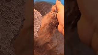 Ghola asmr #oddlysatisfying #asmr #yshorts #shorts #asmrcrumble #clay #dusty