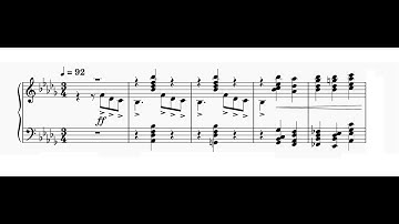 Tchaikovsky Piano Concerto except it