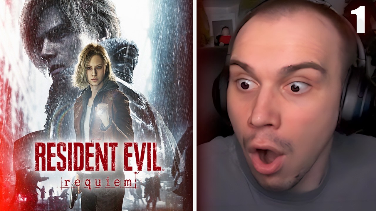 ГЛЕБ ИГРАЕТ в Resident Evil Requiem #1 | Sasavot