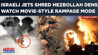 Israeli Lethal Jets Enter Hezbollah's Turf, Blow Up Terror Dens | Watch IDF's Action-Packed Video Resimi