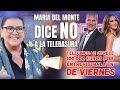 🔴MARIA DEL MONTE dice NO Telecinco le OFRECE 100.000 euros por ENTREVISTARLA en DE VIERNES