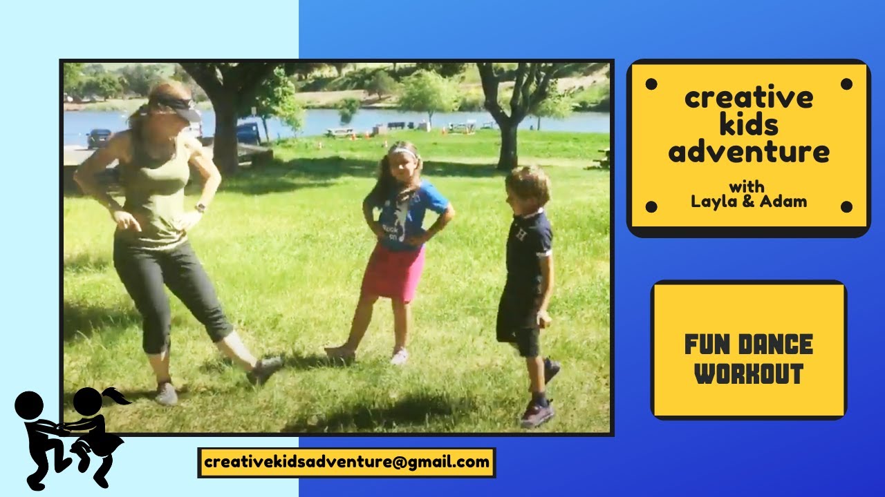 Fun Dance Workout with Creative Kids Adventure YouTube