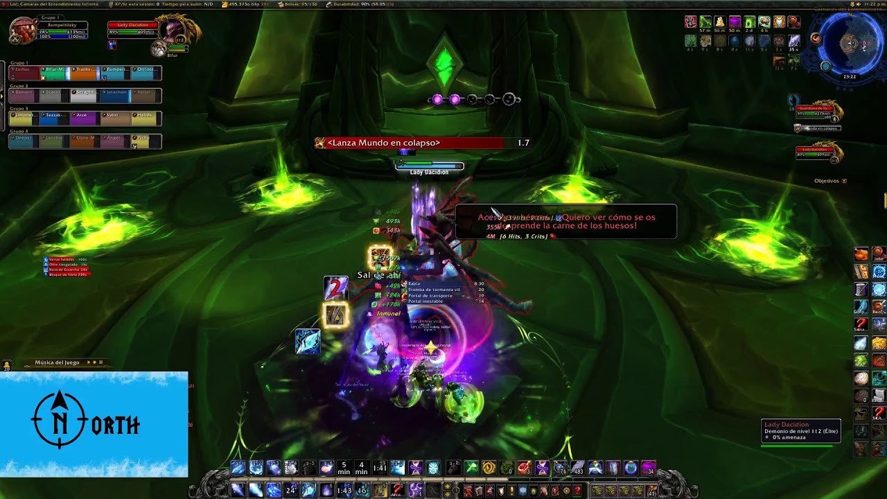 North vs Portal Keeper Hasabel Mythic - Frost Mage PoV + Mechanics