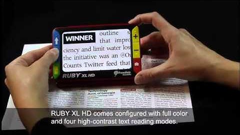 RUBY XL HD Handheld Video Magnifier