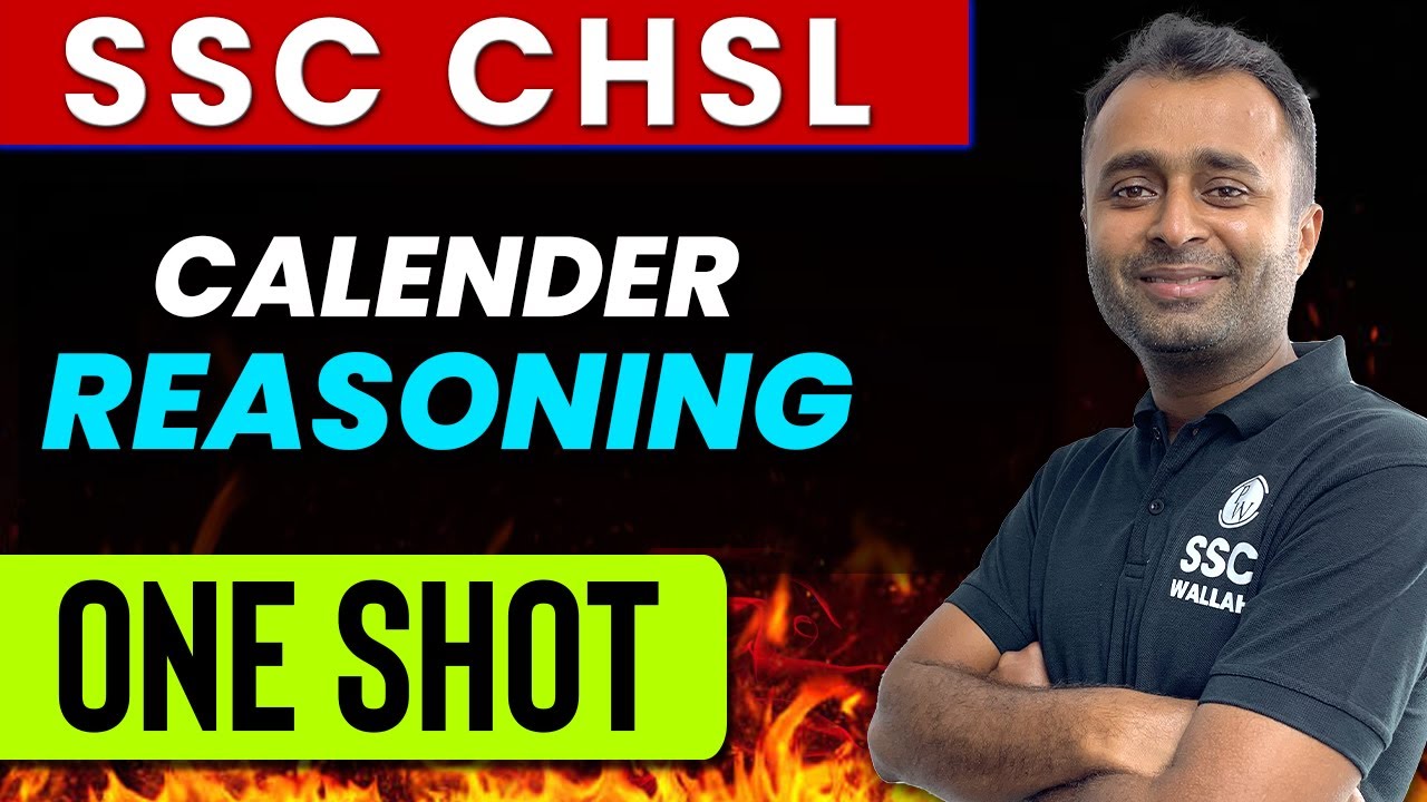 Calender | SSC CHSL Reasoning | Complete Revision | Zero to Hero | For ...