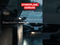 Car Loses Control on Wet Road — Watch Closely! #reacttvfilms #survival #learning #viral #shorts