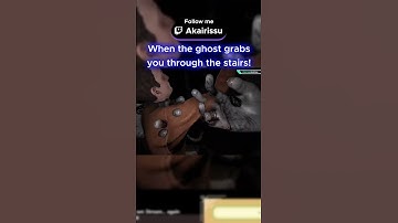 When the #ghost grabs you through the stairs #phasmophobia #fyp #fypシ #vtuber #twitch #horrorgaming