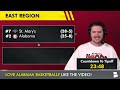 Alabama vs. Saint Mary’s Live Streaming Scoreboard, Play-By-Play, Highlights: 2025 March Madness