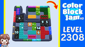 Color Block Jam Level 1400 (2308) Solution Walkthrough