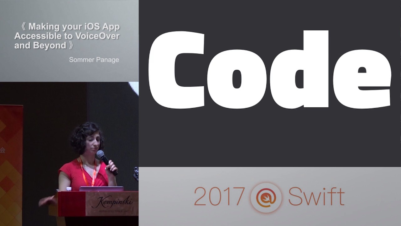 Making your iOS App Accessible to VoiceOver and Beyond - Sommer Panage