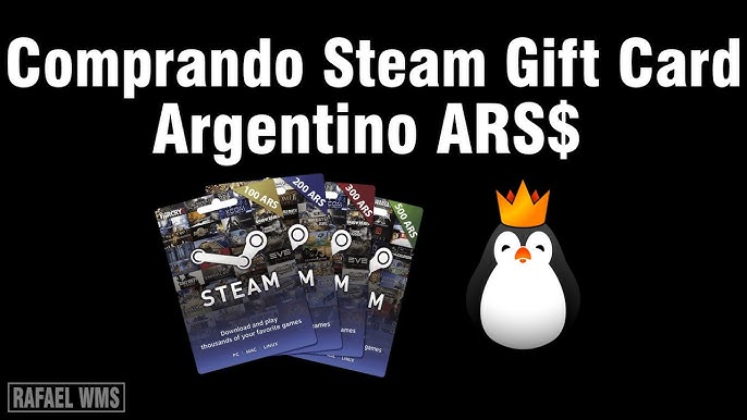 Encontre uma variedade de gift card Steam na GCM Games!