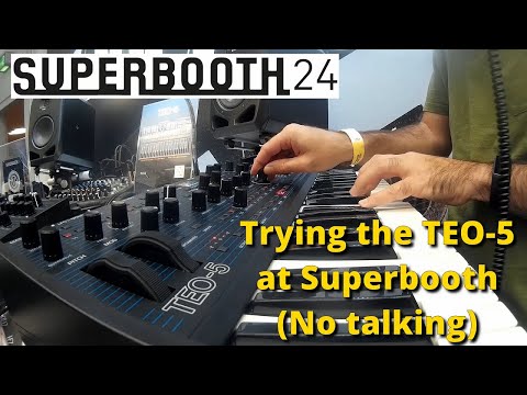 Superbooth 2024: Trying out the Oberheim TEO-5