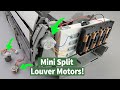 Mini Split LOUVER MOTOR Operation and Testing! How Stepper Motors Work!