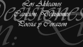 Decisiones - los aldeanos (letra)