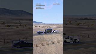 Realistic Highway Car Crashes #59 #BeamNGSimulation #speed #DrivingPhysics #bmgdrive #racing #crash