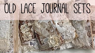 Shop Update - Stamperia Old Lace Journal Sets | OohLaLa Vintage Treasures