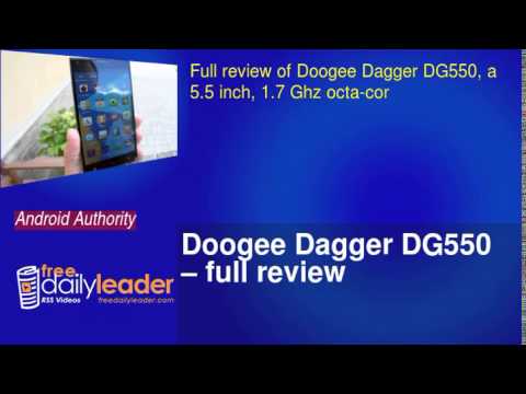 Doogee Dagger DG550 -- full review