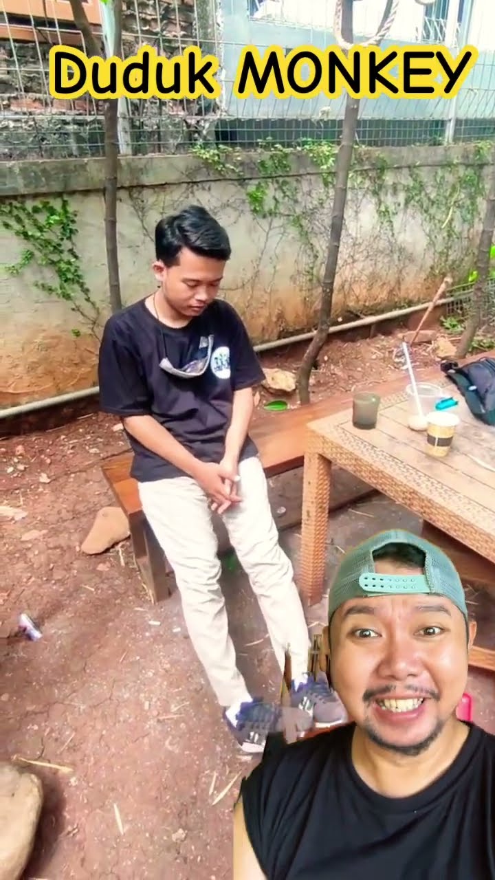 MELAMUN SEPERTI MONKEY!!!??#shortsfeed #shorts #funny