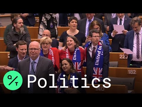 Eu Parliament Sings 'Auld Lang Syne' After Approving Brexit Deal