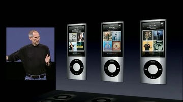Apple Music Event 2009 - iPod Nano 5G with Steve Jobs | AppleArchivesPro